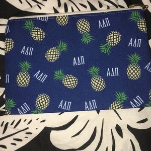 Alpha delta pi cosmetic bag
